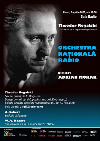 Compozitorul THEODOR ROGALSKI omagiat în concertul Orchestrei Naționale Radio